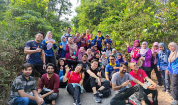 Program MyBFF & Gaya Hidup Sihat 2.0 FTKA: Mendaki Bukit Pelindung Warga FTKA anjuran JK KKP dan Kelab Kebajikan BAKTI Fakulti Teknologi Kejuruteraan Awam UMPSA pada 24 Julai 2024